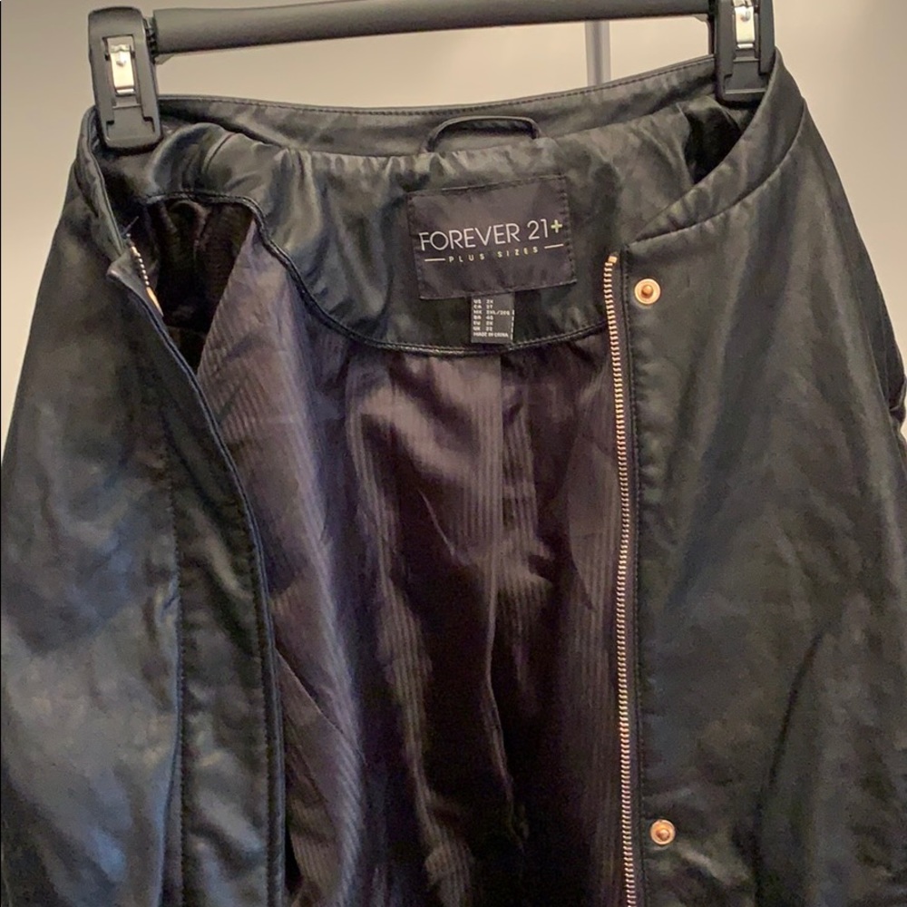Leather jacket